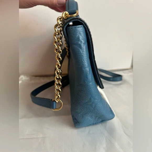 Louis Vuitton Blanche BB Monogram Empreinte Celeste Crossbody Bag - Picture 6 of 16